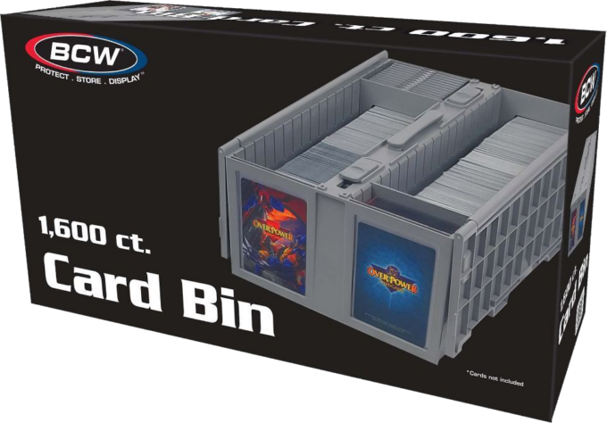 BCW 1600 Karten Aufbewahrungs-Box (Card Bin)