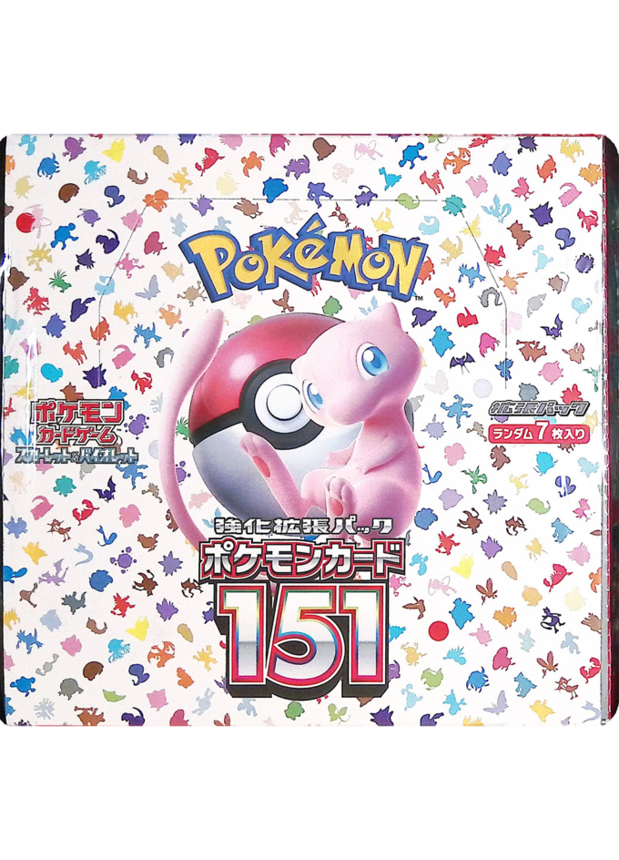 Pokemon Scarlet & Violet 151 Set (sv2a) - Display - Japanisch
