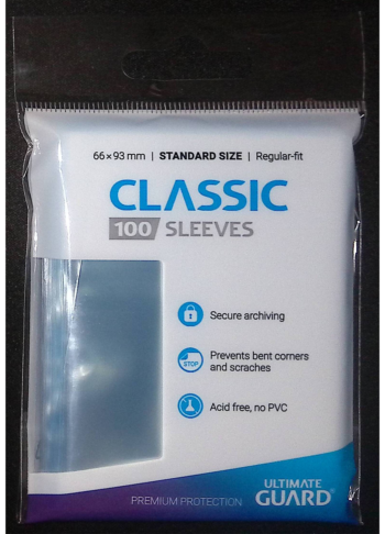 Ultimate Guard Classic Soft Sleeves Standardgröße 100 Stück