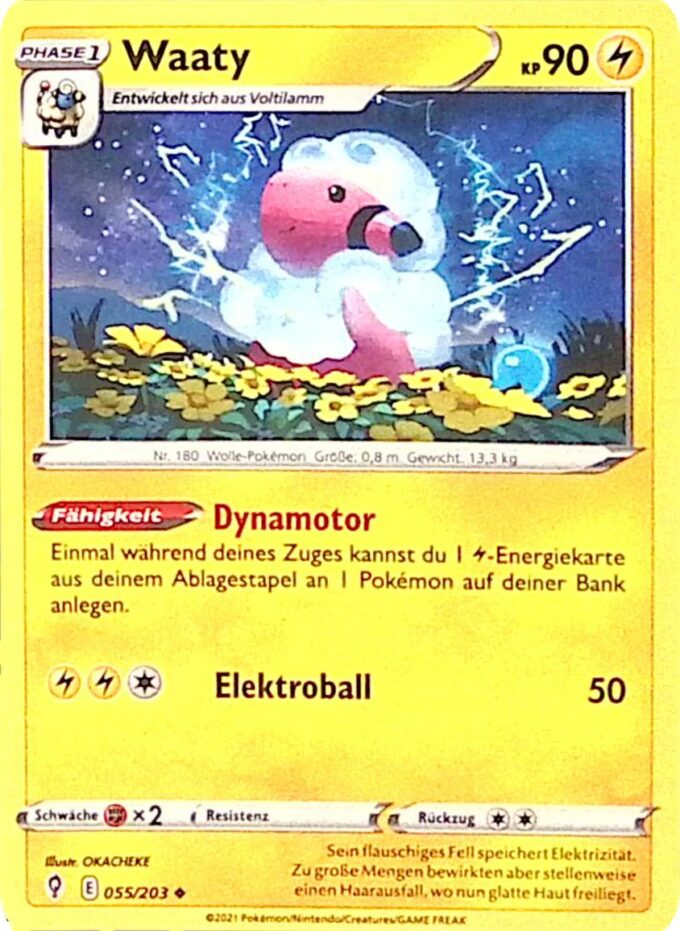 055 - Waaty / Flaaffy (EVS 055) - Drachenwandel - deutsch